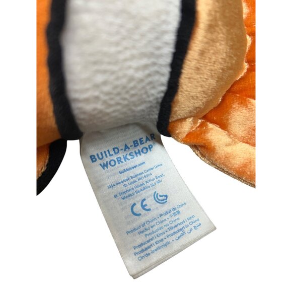 Build-A-Bear Workshop Disney Pixar Finding Dory Nemo Plush Toy 12" Orange & Whit - Picture 4 of 6